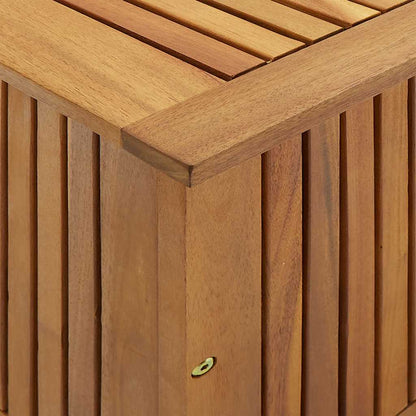 Eco-Friendly Solid Acacia Garden Storage Box