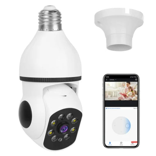 Smart PTZ Security Camera with Night Vision & Two-Way Audio