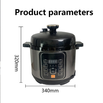 All-in-One 5L Electric Pressure Cooker 10-in-1 Smart Kitchen