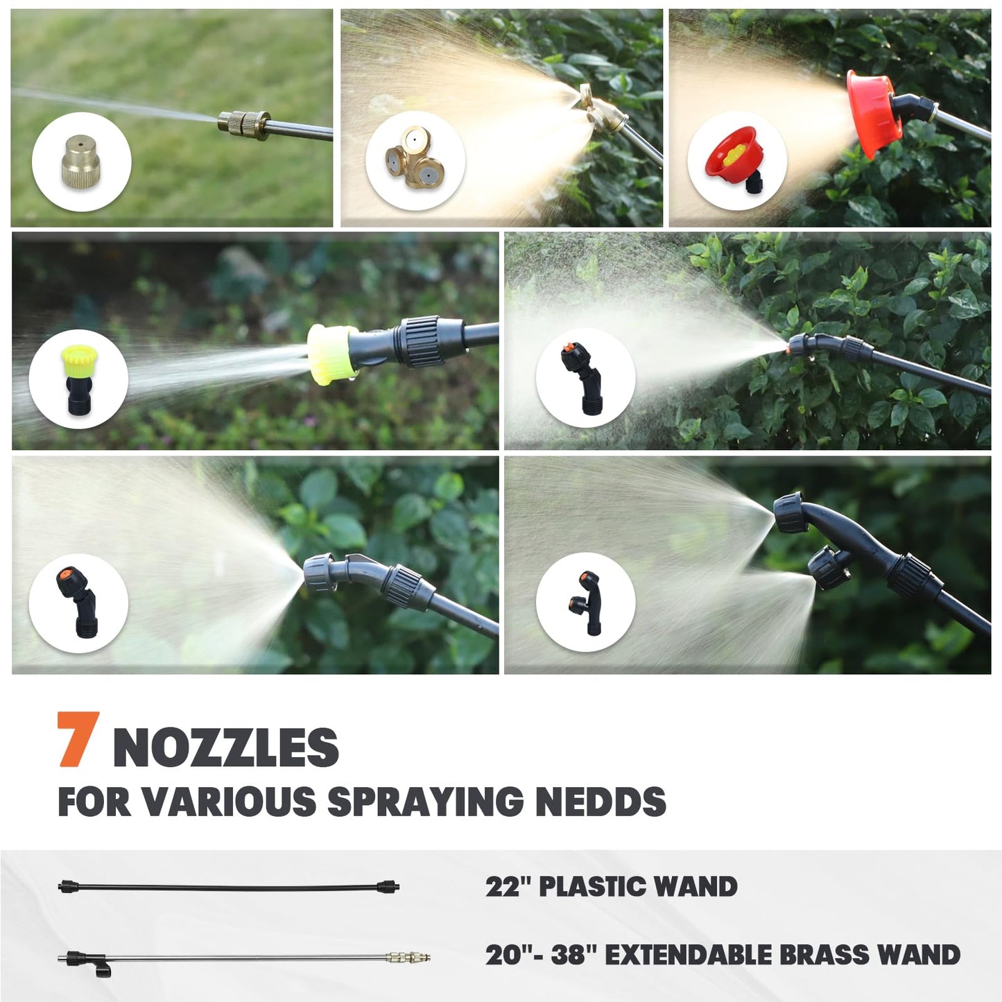 12L 18V Battery Powered Pressure Sprayer for Lawn and Plants