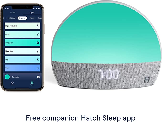 Hatch Restore: Night Light, White Noise, Baby Comfort