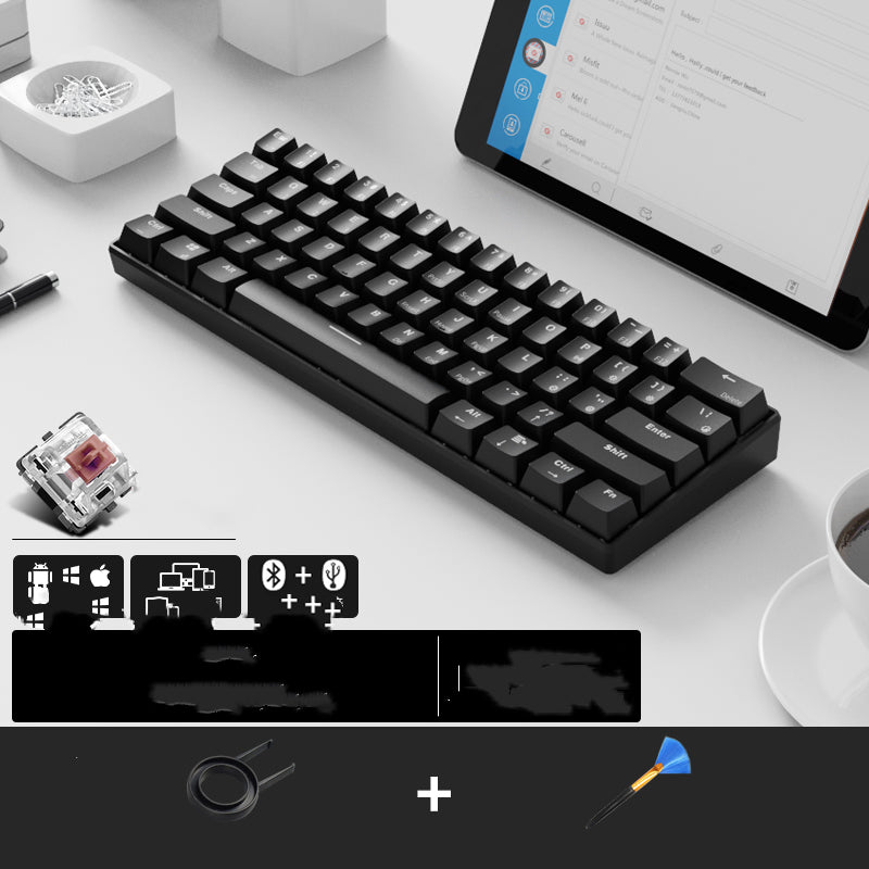 Wireless Mechanical Keyboard with Bluetooth Dual Mode