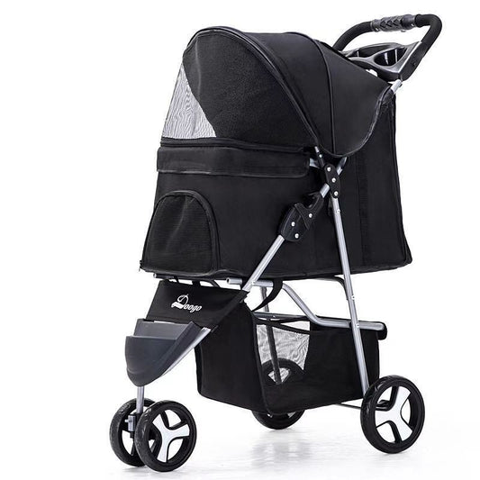 Pet Trolley Stroller – Lightweight, Foldable, Perfect for Pets