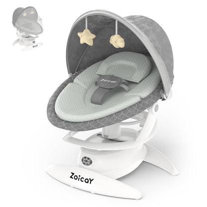 Baby Swing with Motion Sensor, Music, and 3 Modes