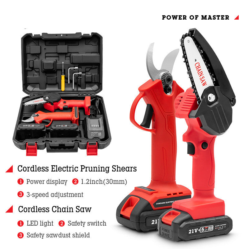 Rechargeable Garden Scissors – Electric Branch Trimmer