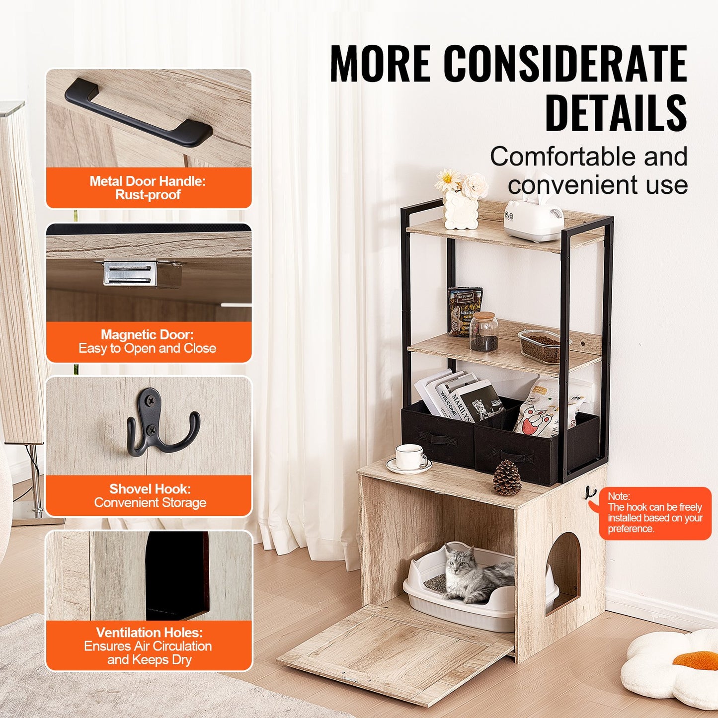 Hidden Litter Box Furniture for Clean Homes