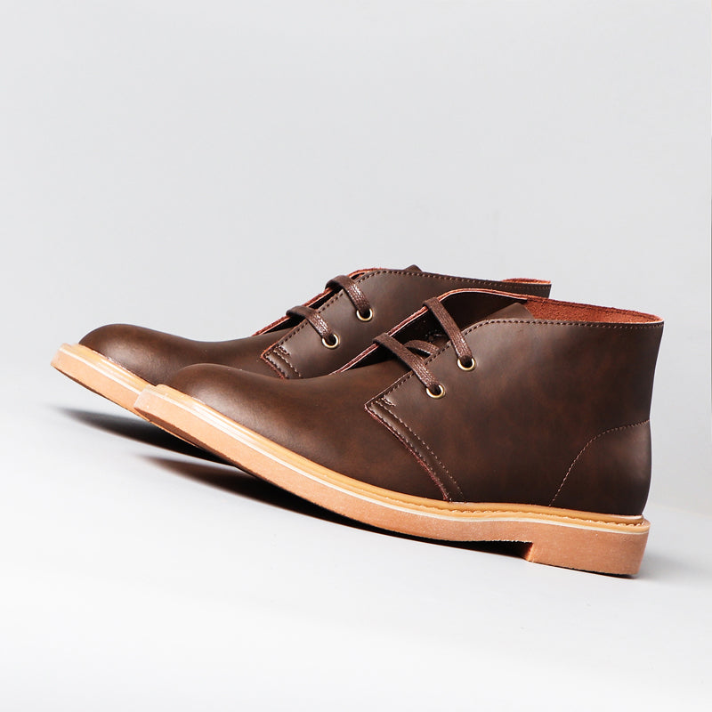 Vintage Genuine Leather Crazy Horse Martin Boots For Men