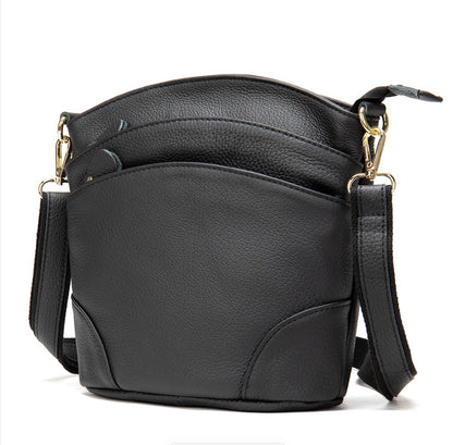 Elegant Genuine Leather Crossbody Bag – Carry Essentials in Style