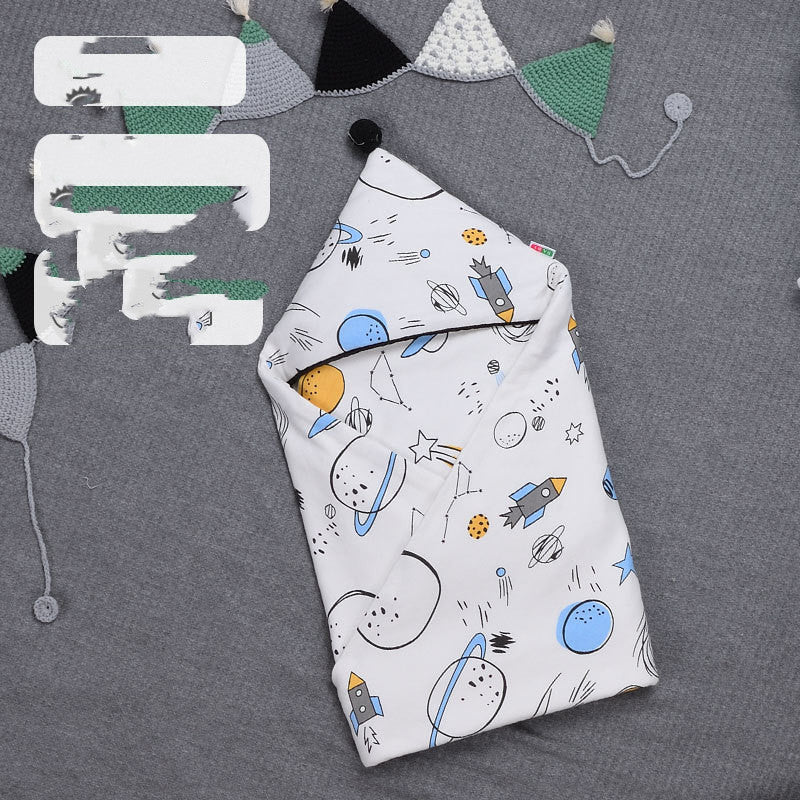Breathable Cotton Baby Swaddle Blanket for Peaceful Sleep