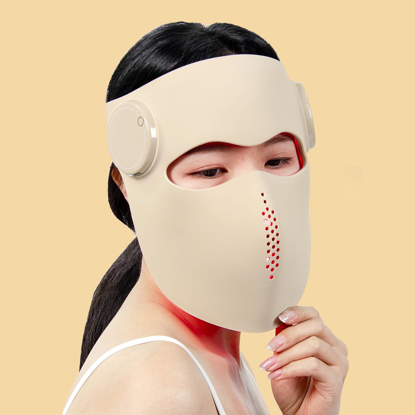Red LED Mask Light Therapy Mask