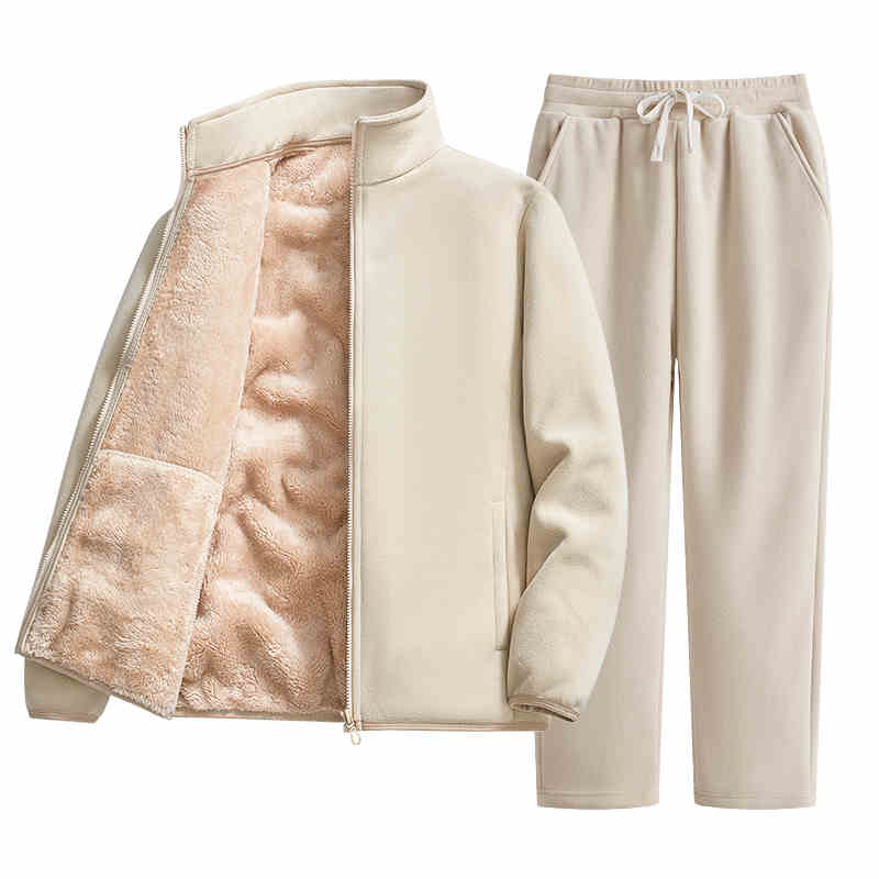 Cozy Women’s Sports Suit – Sweater Fleece Casual Pants