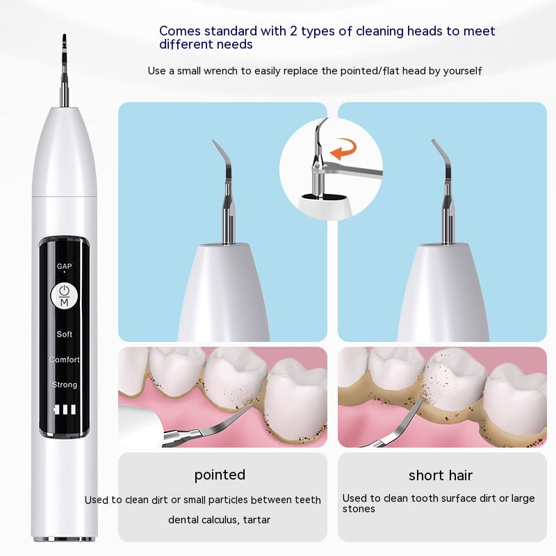 Professional Ultrasonic Dental Cleaner for Safe Home Use