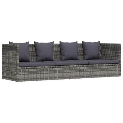Stylish Poly Rattan Garden Sofa Bed for Outdoor Relaxing