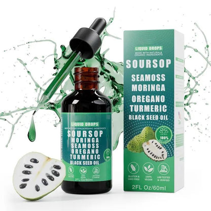 Oregano Oil Drops with Thymol & Magnesium Chlorophyll Liquid