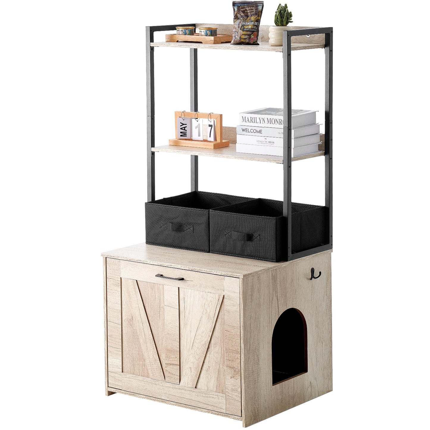 Hidden Litter Box Furniture for Clean Homes