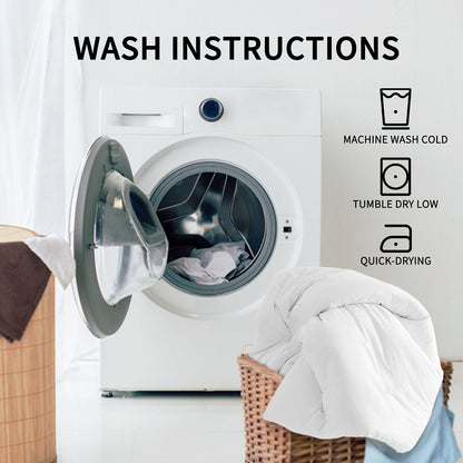 3 Pieces Mushroom Decoration Soft Bedding Comforter Set