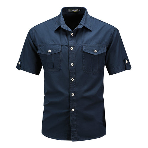 Men’s Premium Short Sleeve Shirt – Smart Casual Comfort