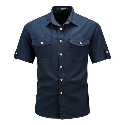 Men’s Premium Short Sleeve Shirt – Smart Casual Comfort