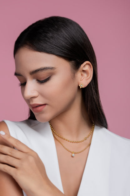 Shimmering Moissanite Earrings – Starry Luxury Silver Jewelry