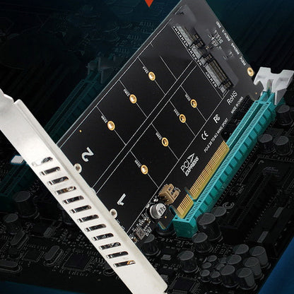 Boost PC Storage: Dual NVMe M.2 RAID PCIe Adapter