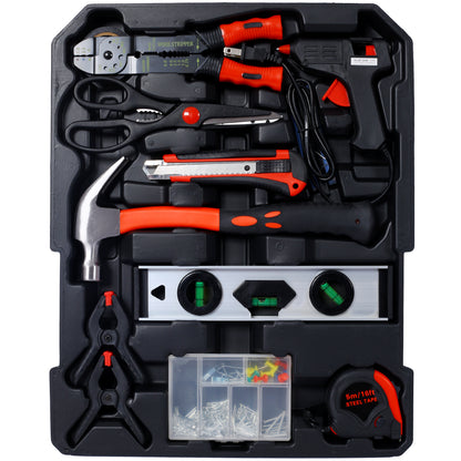 Professional 969pcs Home Maintenance Tool Set Rolling Box