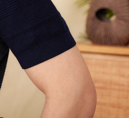 Pure Cotton Casual Retro Round Neck Short Sleeve