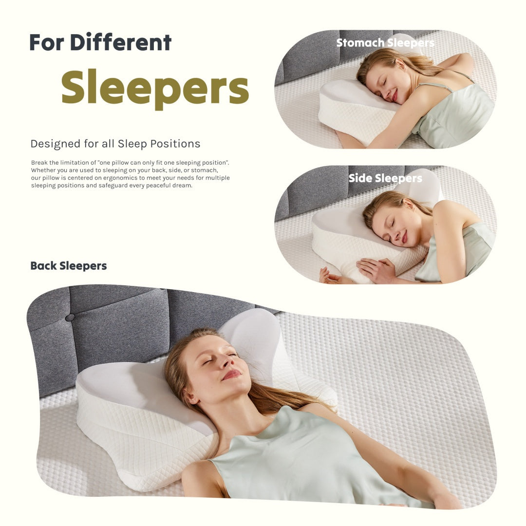 Orthopedic Memory Foam Pillow – Neck & Spine Relief