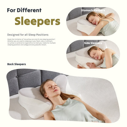 Orthopedic Memory Foam Pillow – Neck & Spine Relief