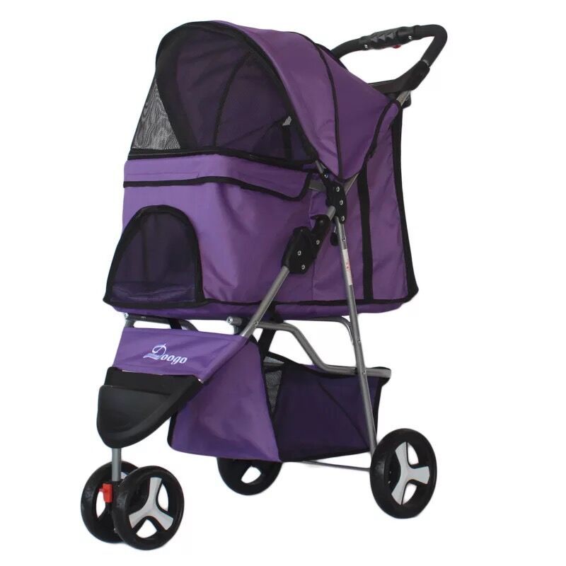 Pet Trolley Stroller – Lightweight, Foldable, Perfect for Pets