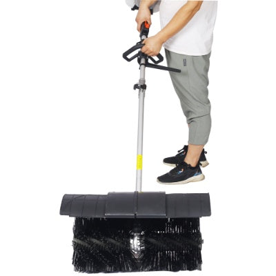 Gas-Powered Snow Sweeper 52CC – Easy Winter Cleaning