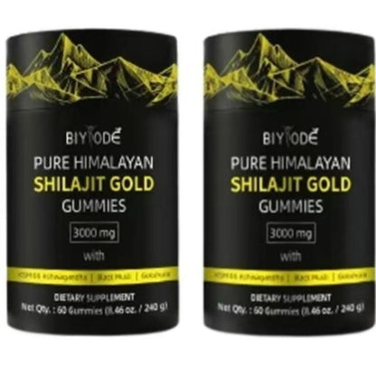 Pure Himalayan Shilajit Gummies with Ashwagandha – Natural Energy Boost