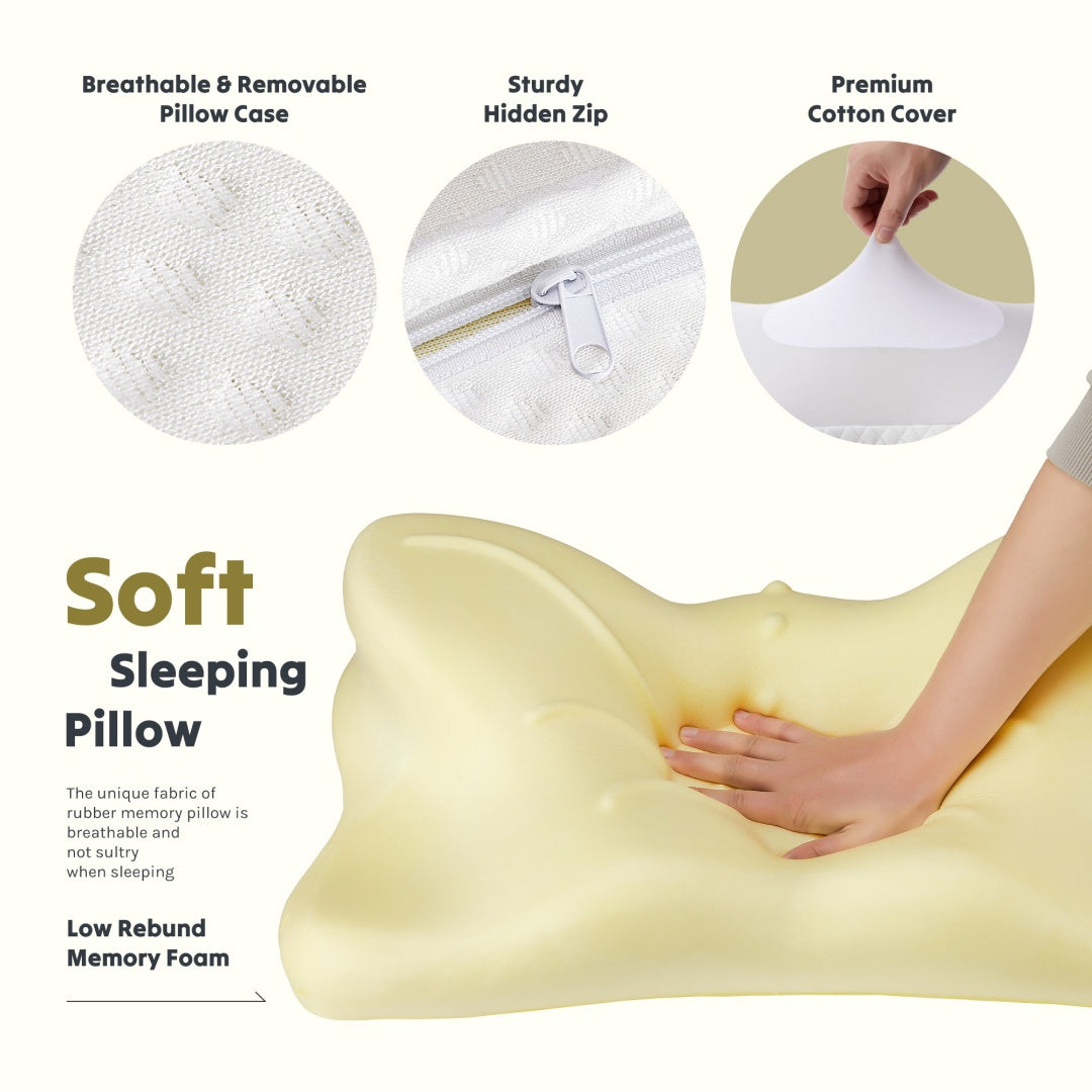Orthopedic Memory Foam Pillow – Neck & Spine Relief