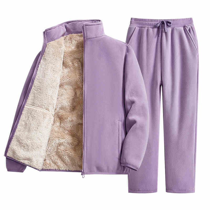 Cozy Women’s Sports Suit – Sweater Fleece Casual Pants