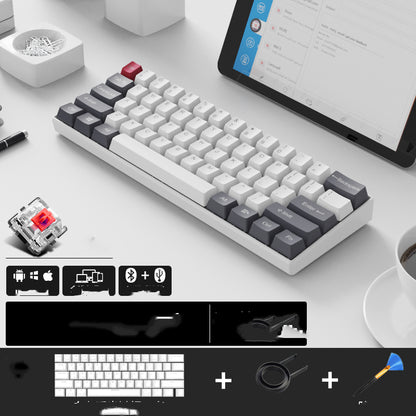 Wireless Mechanical Keyboard with Bluetooth Dual Mode