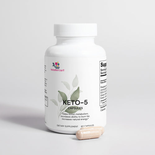 Keto 5 Dietary Supplement - Weight Management & Energy